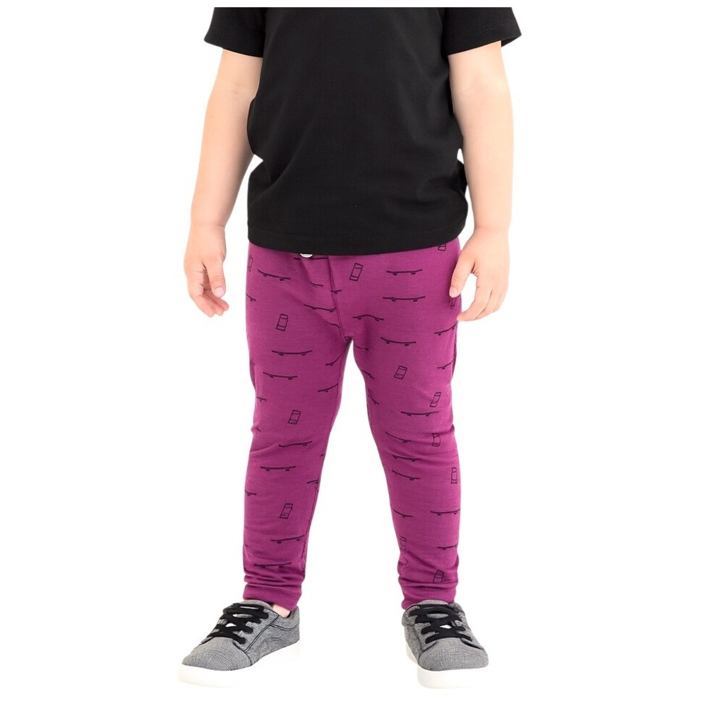 Kate Quinn Little Dreamer‎ Organic Cotton Skateboard Print Pajama Pants 4T